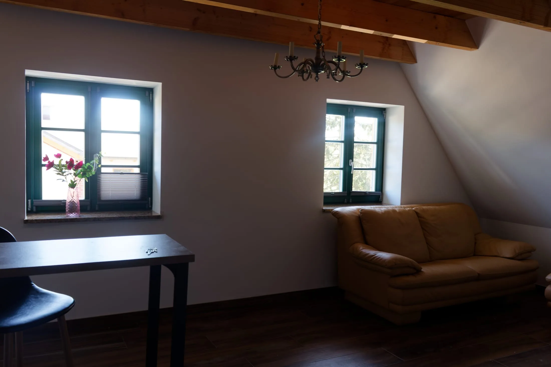 Sitzecke in Ferienwohnung 1